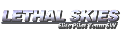Lethal Skies Elite Pilot: Team SW title screen for Playstation 2